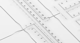 Microfluidic mixing device (electron micrograph, Wunderlich 2013)
